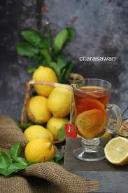 Siapkan lemon dan madu, masukkan madu. Teh Lemon Halia Madu Resepi Terbaik