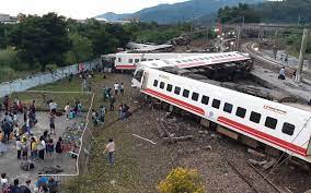 On 2 april 2021, a taroko express train operated by the taiwan railways administration derailed in hualien county, killing at least 54 people and injuring more than 150 others. Taiwan Train Accident Kills At Least 18 And Injures About 170 Others The New York Times