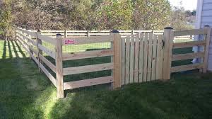 However, it's not an impossible task if you follow a few additional fence installation steps. Mc Fence And Deck Residential Fencing Paddock Fence Round Hill Va