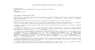 Menyusun eksepsi dan surat jawaban oleh tergugat. Contoh Surat Gugatan Cerai Guru Paud
