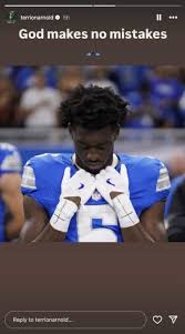 Terrion Arnold Takes to Instagram Following Devastating News - Detroit  Sports Nation