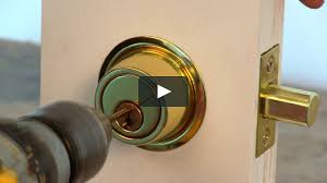 It's a reflection of the durability of the internal door lock types, not the amount of security they provide. Destructable How To Drill Open A Standard Door Lock On Vimeo