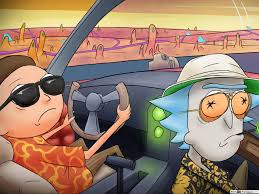 Join rick and morty on adultswim.com as they trek through alternate dimensions, explore alien planets. Rick Und Morty Kuhles Fahr Hd Hintergrundbilder Herunterladen