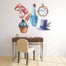 Free shipping on orders over $25 shipped by amazon. Alice In Wonderland Wall Sticker Set