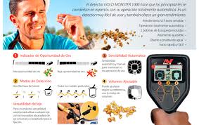 As a matter of fact, this metal detector was designed specifically for the purpose of gold prospecting and gold detecting. Minelab Gold Monster 1000 Special Metal Detector Gold