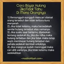 Nagih hutang langsung gedor pintu kamar mbk putri. 33 Waspada Hutang Ideas Muslim Quotes Islamic Quotes Self Reminder