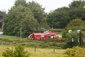First photos from 'deeply worrying' Royal Navy helicopter crash - Devon Live