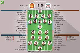View the starting lineups and subs for the man utd vs liverpool match on 24.01.2021, plus access full match preview and predictions. Man Utd V Liverpool As It Happened