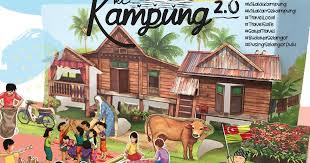 Jika tidak, pasti boleh bergaduh dibuatnya. Suasana Kampung