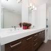 You'll find plenty of variety when searching for a mirrored bathroom vanity, including types that are available as separate sets—a detached mirror and vanity cabinet—and sets that come. 1