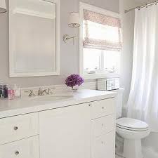 Lavender Bathroom Wall Paint Design Ideas
