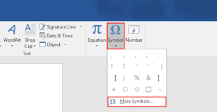 How To Insert A Mean Symbol In Microsoft Word My Microsoft Office Tips
