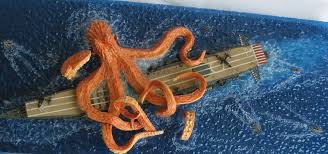 Octopus anchor an original illustration of a tattoo of an octopus wrapped around a ships anchor in a vintage woodblock style kraken stock illustrations. Pin On Kraken