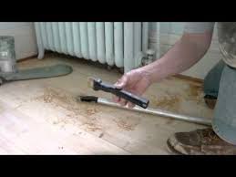 How To Refinish Wood Floors Under Radiator With Modified Zipwall Pole Refinish Wood Floors Refinishing Floors Sanding Wood Floors