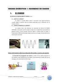 El sonido son las ondas originadas por la vibración de un cuerpo a través de un medio. Ud 1 Rodeados De Sonido By Favio Borghino Issuu