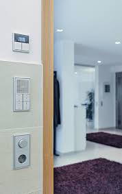 Jung Smart Panel Design Switches Smart Control Room Controller Technology For H Home Automation Smart Home Technology Home Security Alarm System