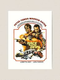 1975 RACE WITH THE DEVIL WITH PETER FONDA VINTAGE MOVIE " Art Print for  Sale by ToniPohl | Redbubble