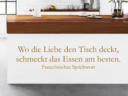 Sprüche Rund Ums Essen Und Genießen Als Wandtattoo Genießer Spruch