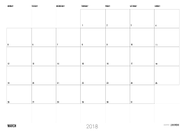 Kalender märz 2021 als kostenlose vorlagen für word zum download und ausdrucken: Kalender 2018 Ausdrucken Kostenlose Pdf Indesign Tutorial One Social Marketing
