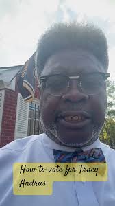 Rev. Dr. Tracy Andrus For U. S. Senator