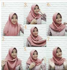 Saat ini, tren pashmina adalah gaya yang simple dan sederhana. Tutorial Hijab Segi Empat Masa Kini Keren Dan Simple