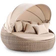 Rattan Day Bed Outdoor