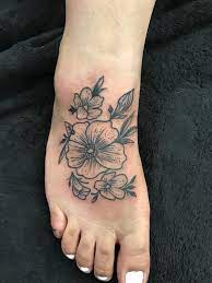 Flower Foot Tattoo Flower Foot Tattoo Flower Tattoo Foot Tattoos