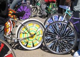 Cruisin Cool Clever Ways To Trick Out Their Bikes Bike Decorations Kids Bike Decorating Bike Wheel