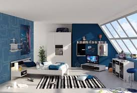 Schlafzimmer Dachsrage Ideen Fur Jungen Blau Wand Gestaltung Schlafzimmer Design Jugendzimmer Junge Schlafzimmer