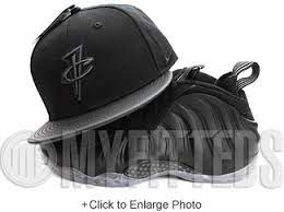 Nike True Air Foamposite One Black Stealth Penny Snapback Hat Snapback Hats Snapback Hats