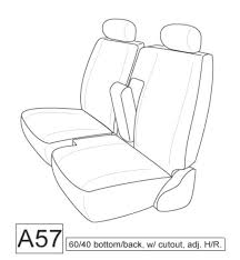 Seat Cover For Toyota Pickup Front 60 40 Split Bench Thick Exact Fit Bench Seat Covers Seat Covers Toyota