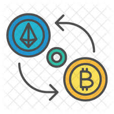 Its primary goal is to create a unifying system for the administration and integration of unlimited numbers of blockchains of any size. Cryptocurrency Exchange Icon Of Colored Outline Style Available In Svg Png Eps Ai Icon Fonts
