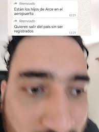 Hijos de Arce intentan escapar del país