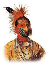Red paint across eyes meaning. War Paint Meanings