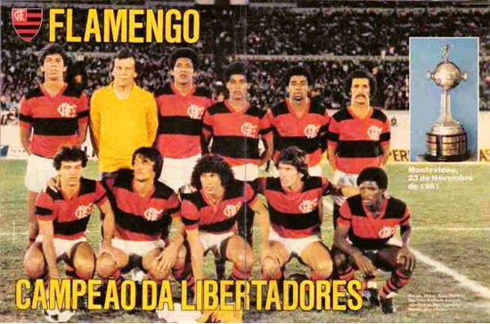 Resultado de imagem para flamengo cobreloa final libertadores 1981"