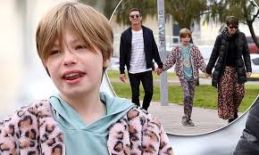 Rove McManus and Tasma Walton go for a stroll in Sydney's Bondi with  daughter Ruby