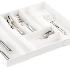 The acrylic silverware tray is an excellent way to keep your eating utensils organized and clean. 7 Kitchen Drawer Organizers To Get Excited About Apartment Therapy
