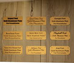 Adhesive Metal Label Holder