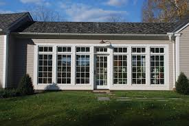 Adding garage bays and changing the placement of the garage door entry can easily be modified. Classic Cape Gets Expanded In Washington Ct Breezeway Ideas House With Porch Breezeway