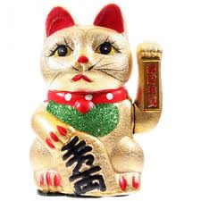 Statuette Chat Porte Bonheur Maneki Neko Taille Taille Unique Porte Bonheur Maneki Neko Neko