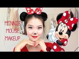 minnie mouse makeup hair tutorial
