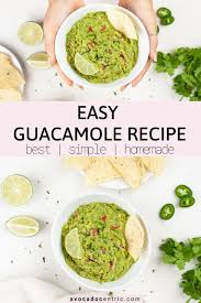 Best Homemade Guacamole Recipe Easy Healthy Avocado Centric Recipe In 2020 Easy Guacamole Guacamole Recipe Easy Guacamole Recipe Easy Homemade