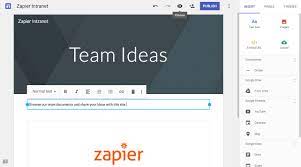 If you decide to use google sites, you should know that it only includes one template with several style options (called themes in google sites). How To Make A Free Website In 5 Minutes With Google Sites The Ultimate Guide To G Suite Zapier