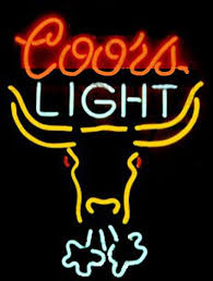 2020 Coors Light Breathing Bull Neon Sign Custom Handmade Real Glass Tube Store Beer Bar Ktv Club Pub Advertising Display Neon Signs 15x19 From Neon Sign 116 15 Dhgate Com