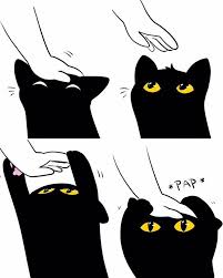 Generic Meme Dump With A Reward At The End Black Cat Anime Black Cat Drawing Black Cat Tattoos