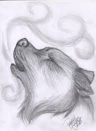 To draw a wolf, start by drawing an oval for the body and circles for each of the leg joints. Wolf Drawings In Pencil At Paintingvalley Com Explore Collection Of Wolf Drawings In Pencil