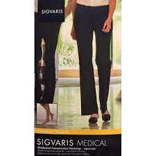 New Sigvaris 503c Compression Stockings Beige Natural Rubber 30 40 Open Toe S2 Ebay Compression Socks Compression Compression Stockings