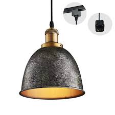 Kiven H Type 3 Wire Vintage Silver Track Light Pendants Length 4 9 Ft Restaurant Chandelier Deco Chandelier Instant Pendant Fixture Bulb Not Include Industrial 1 Light Pendant Tb0264 B Nunu Lamp Online Shopping