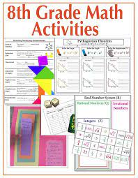 Geometry gets much more difficult at this level. 8th Grade Math Bundle 1 Activities For Interactive Notebooks More 8th Grade Math Math Activities Math