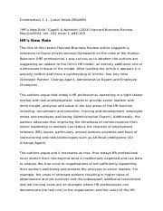 GSBS 6190 : Human Resource Development